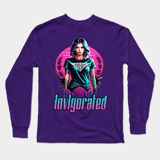 Invigorated woman Long Sleeve T-Shirt